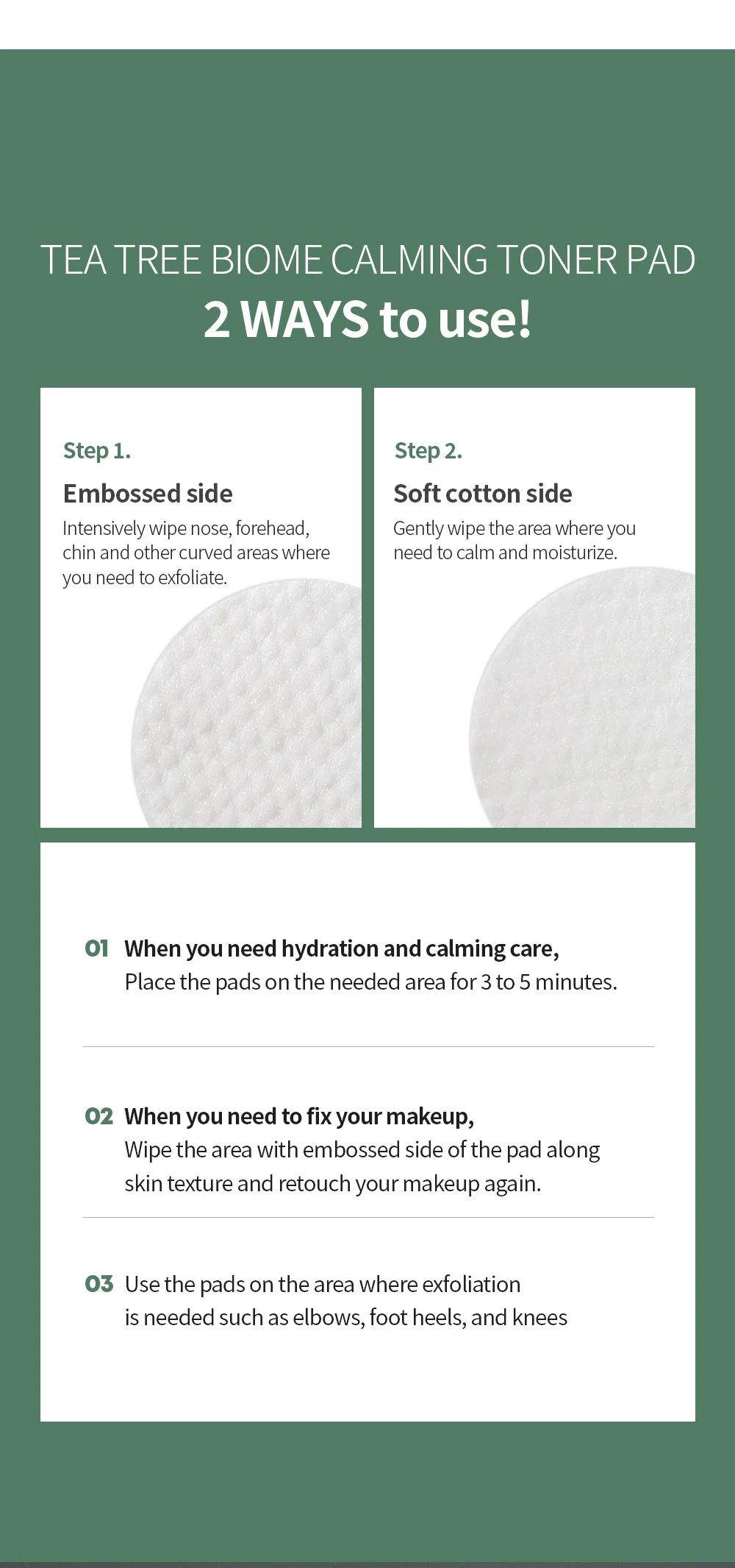 Hot Sale Cleansing Pad Treatment Pad Acne Removal Exfoliating Cleansing