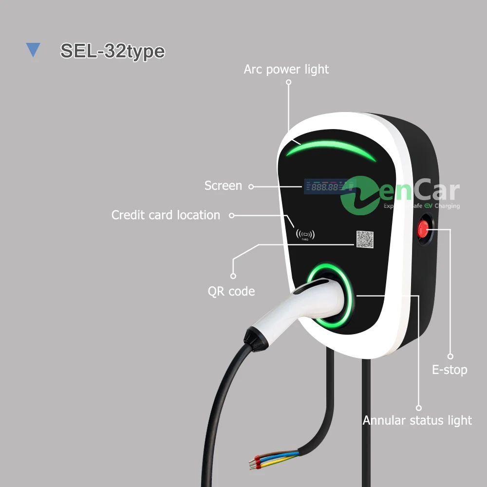 Duosida Ev Charger Wallbox A Kw Iec Type Plug Ev Fast