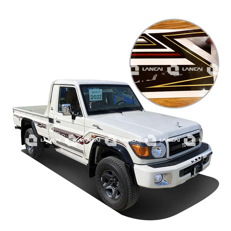 トヨタ ランドクルーザー LC79 用 防水デカールステッカー 2022年モデル