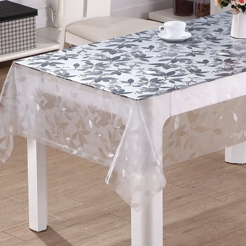 RNPT 3D Transparent PVC Table Cloth  TC 152  Newly Designs of 3D PVC Table Cover