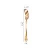 Rose gold small fork