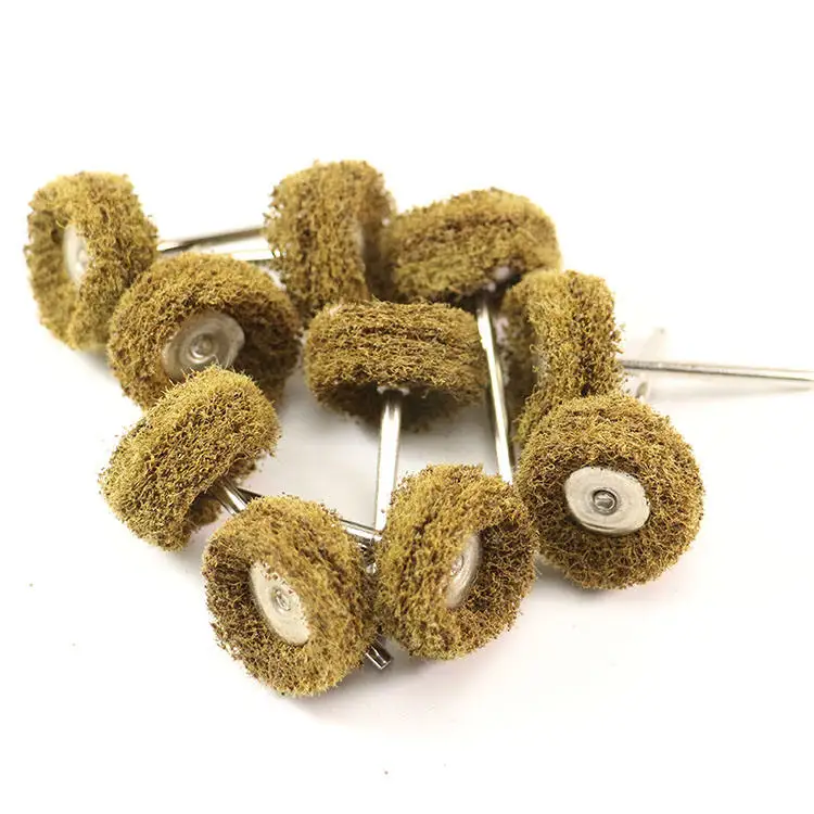 Satin Finish Mini Rotary Tool for Jewelry Abrasive Grinding Scouring Pad Polishing Wheel