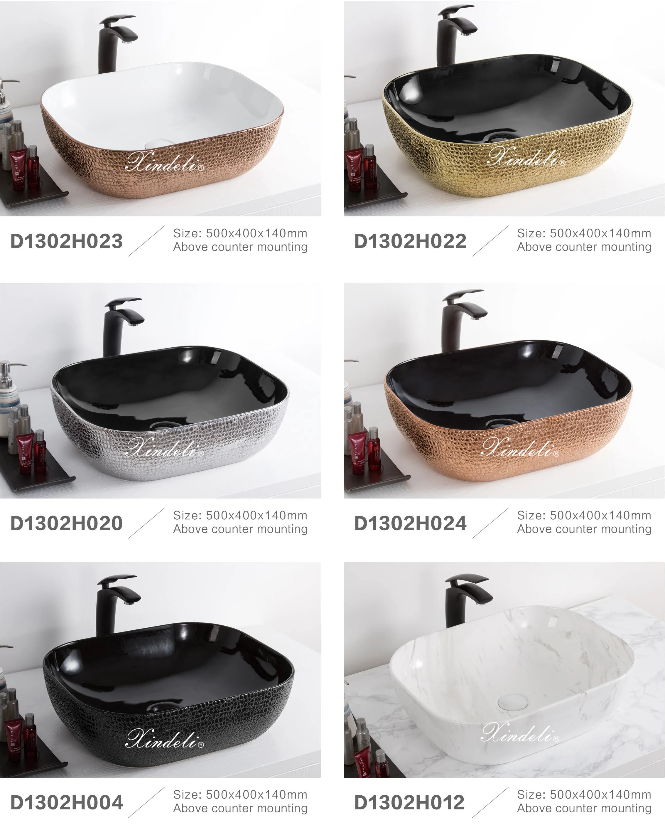 Bathroom Color Basin Commercial Gold Vanity Art Countertop Wash Sinks