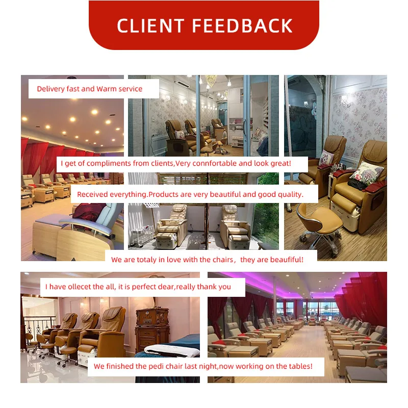 Factory Wholesale New Design Pedicure Chair Modern Foot Chair Shiatsu