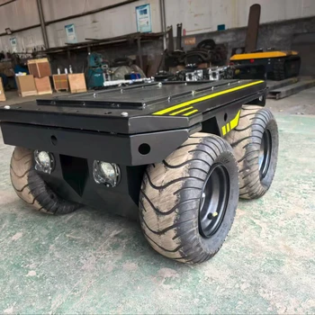 Tyre Remote Control Platform Ugv Transpiration Tyre Wheels Chassis UGV Robot Platform Four Wheeled Type Robot Chassis Platform