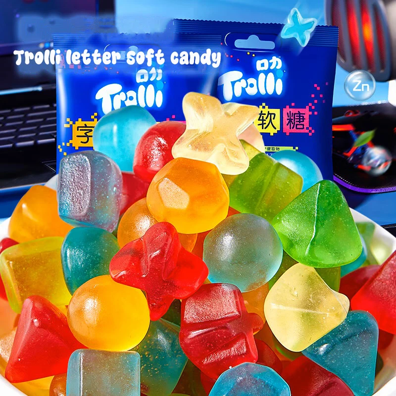 Wholesale Exotic Candy Trolli Children's Fruit Flavor Candy Letter