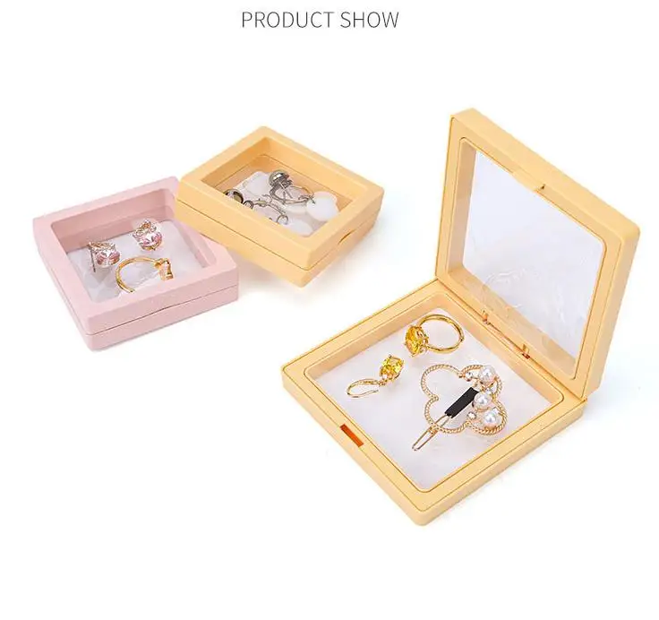 Thin Suspension Frame Display Case 3d Floating Transparent Dustproof