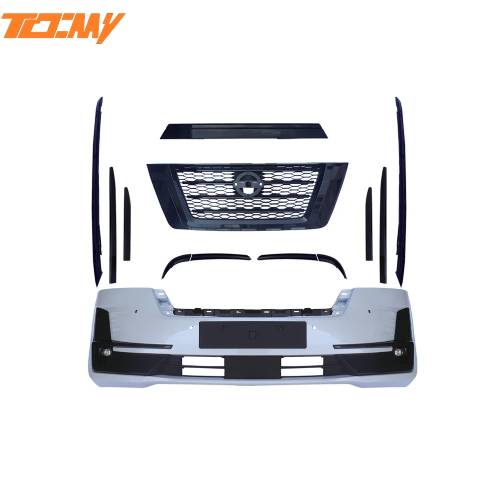 TDCMY Advanced Technology Automobile Body Kits White Door Moulding Fog Lamp Front Rear Bumper Spoiler for Nissan Patrol 21