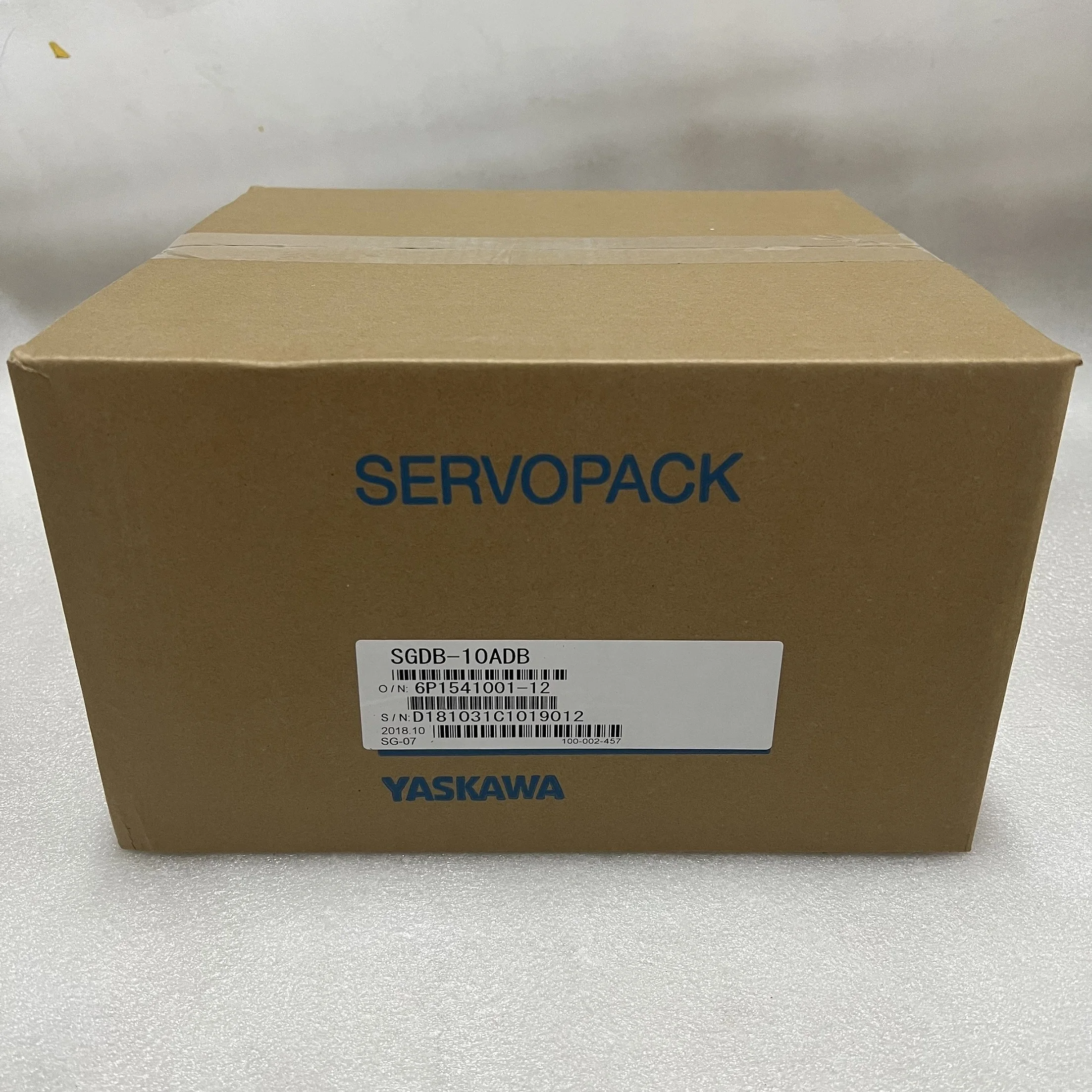YASKAWA AC Servo Drive SGDB-10ADB