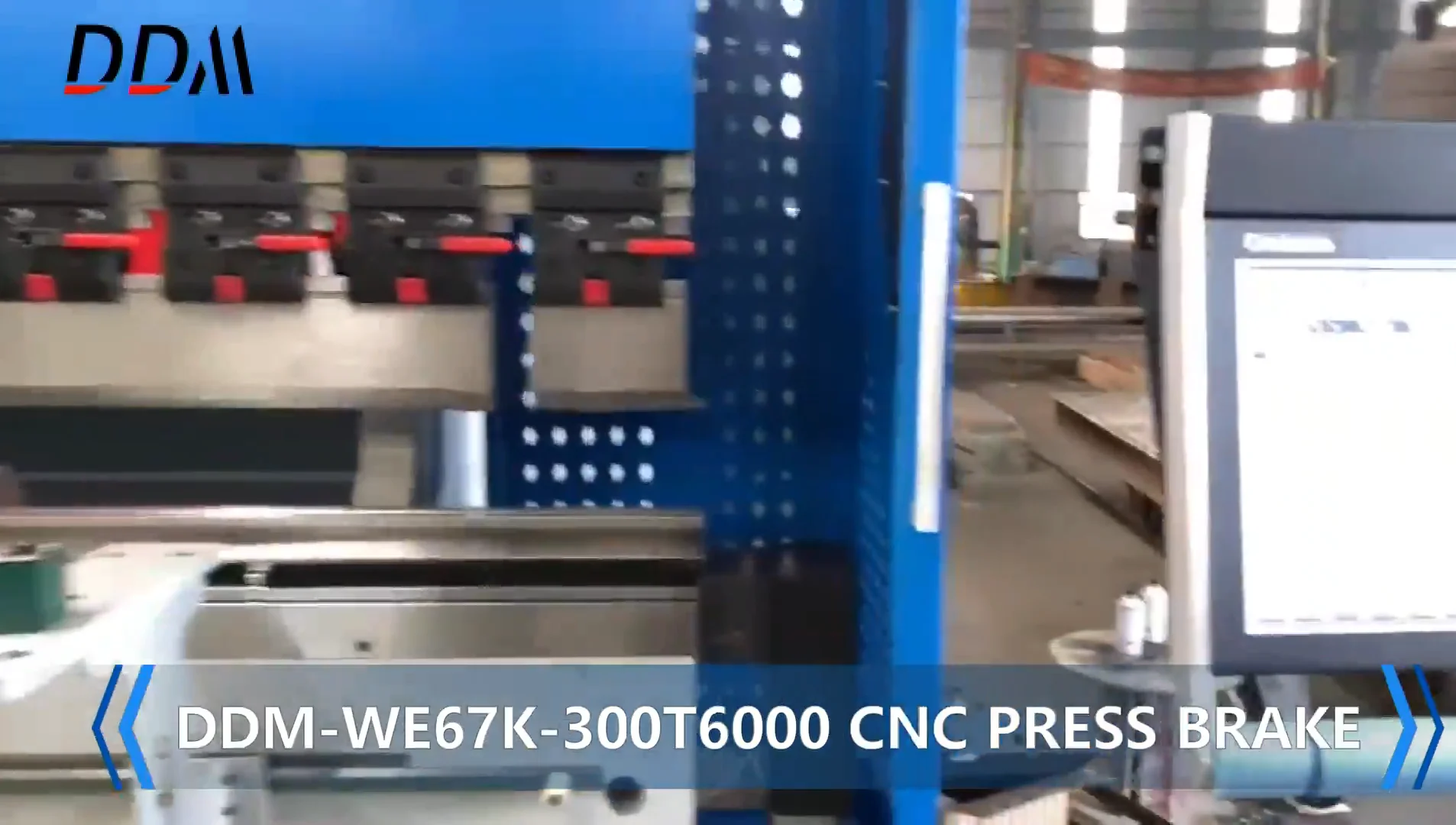 Ddm We67k Standard Industrial Press Brake Cnc Hydraulic Press Brake