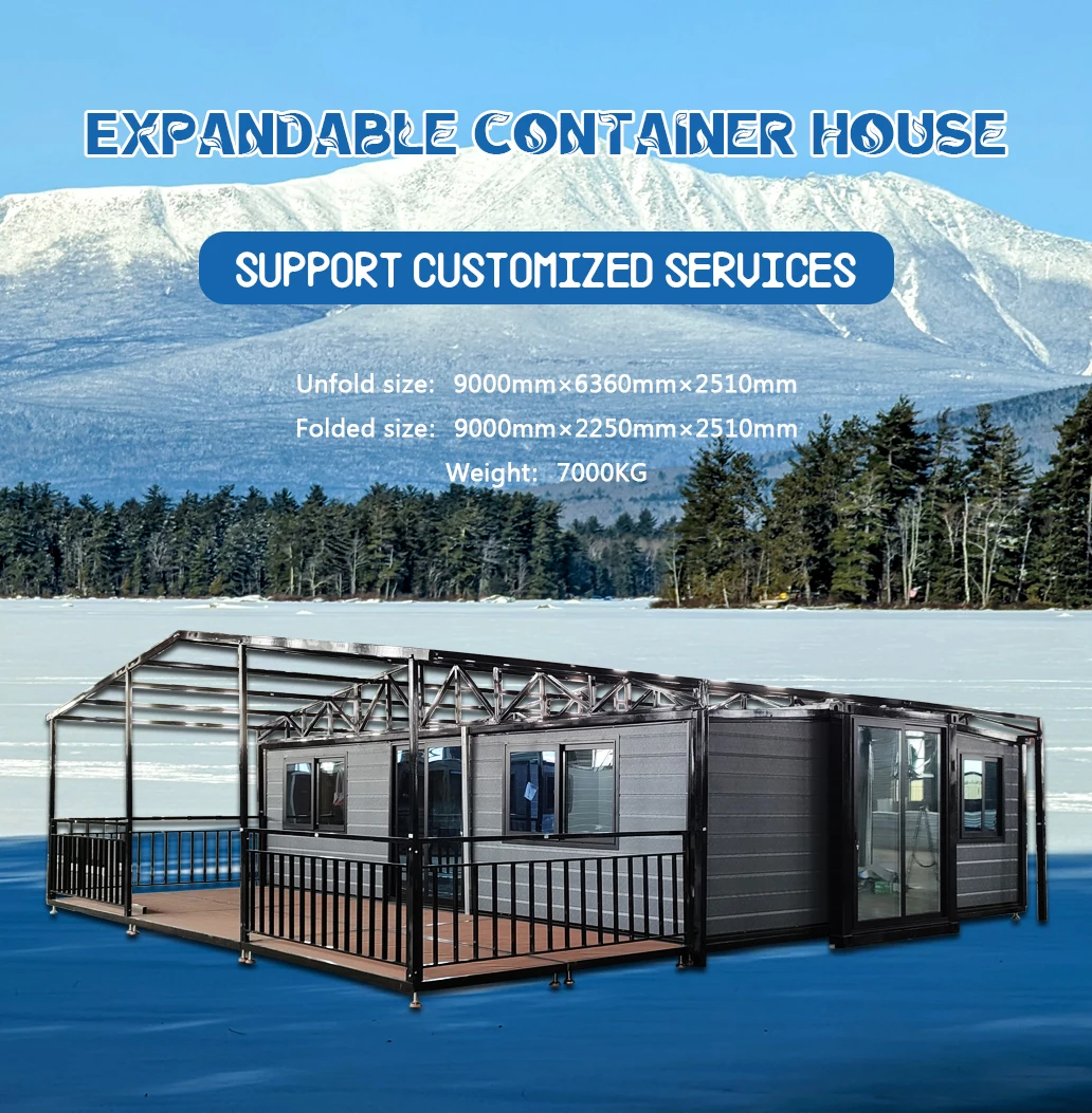 High Quality Prefabricated 20ft 40ft Prefab Modular Tiny Portable Cabin ...