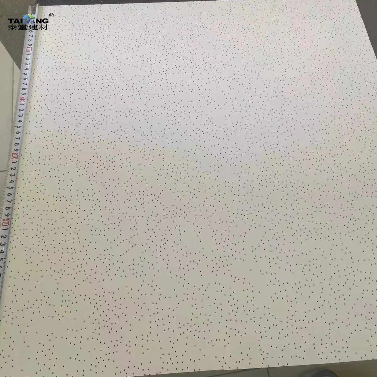 Accoustics Ceiling Panel Tablero De Techo De Fibra Mineral Wool Fiber for Ceiling Board
