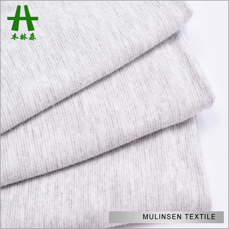 Mulinsen Textile Yarn Dyed Rayon Knitting Fabric P/D for Jersey