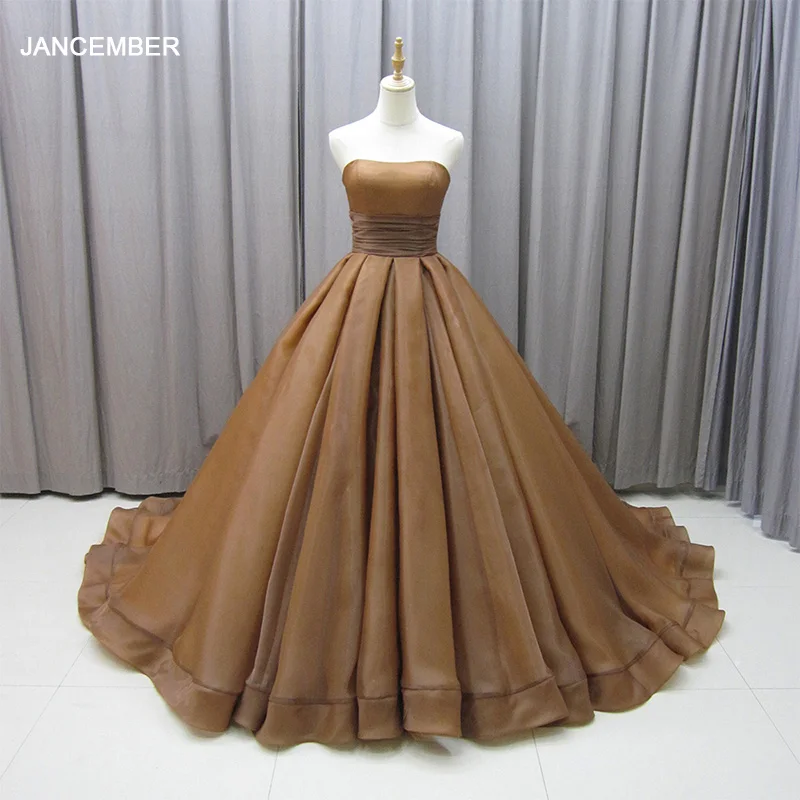 Fashion Satin Off-The-Shoulder Evening Dress Long Ball Gown Wedding Dress  Engagement Gown MZ0006