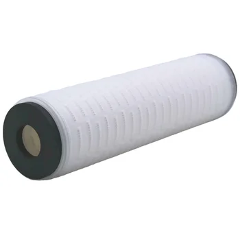 1/5 micron pleated membrane filter cartridge for RO pretreatment