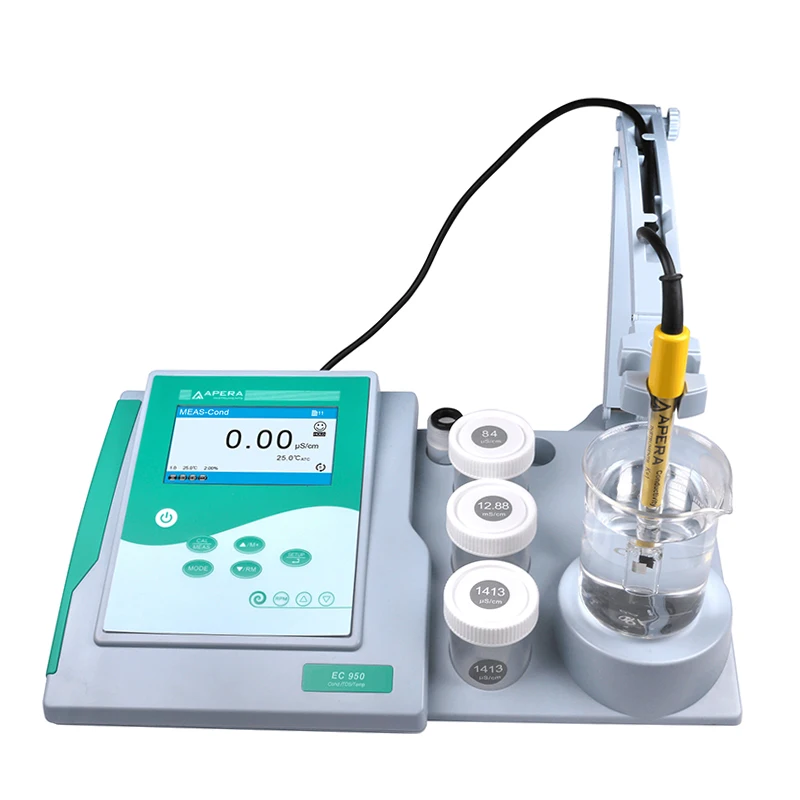 Ec950 Benchtop Conductivity Meter Kit With Testbench For School ...