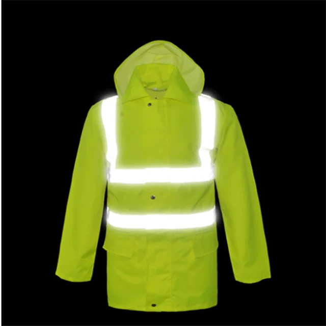 Изготовленный на заказ 3 м hi vis светоотражающие куртка из Полар-флиса Зимняя одежда водонепроницаемая