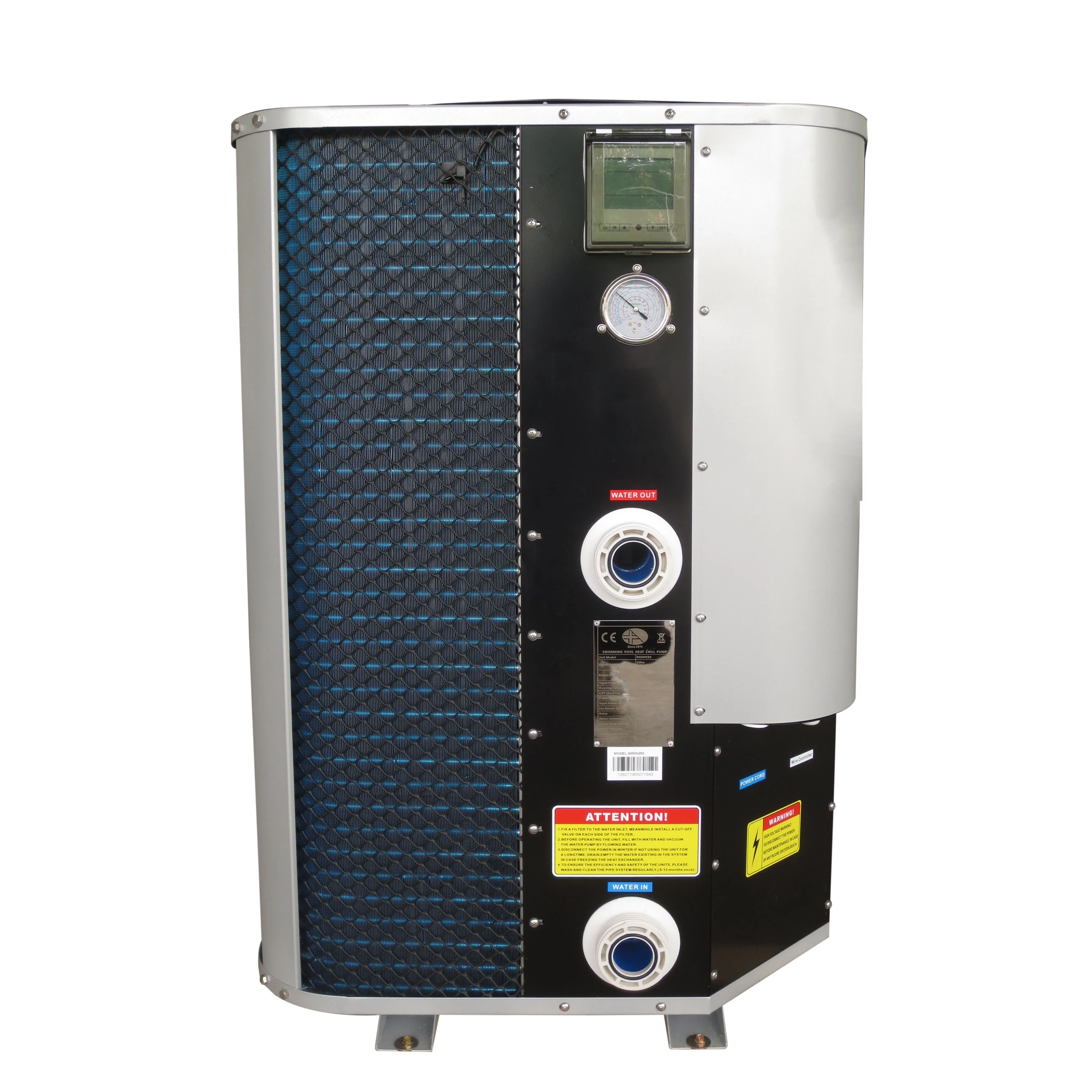 Air to Water 10-28 KW Swimming Pool Heat Pump Heater Chiller with  Intelligent Wifi Remote Control for Spa Fish Farm