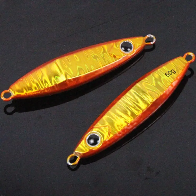 Luminous Lead Fish 40g-100g Artificial Hard Bait Bottom Fishing Lure ...