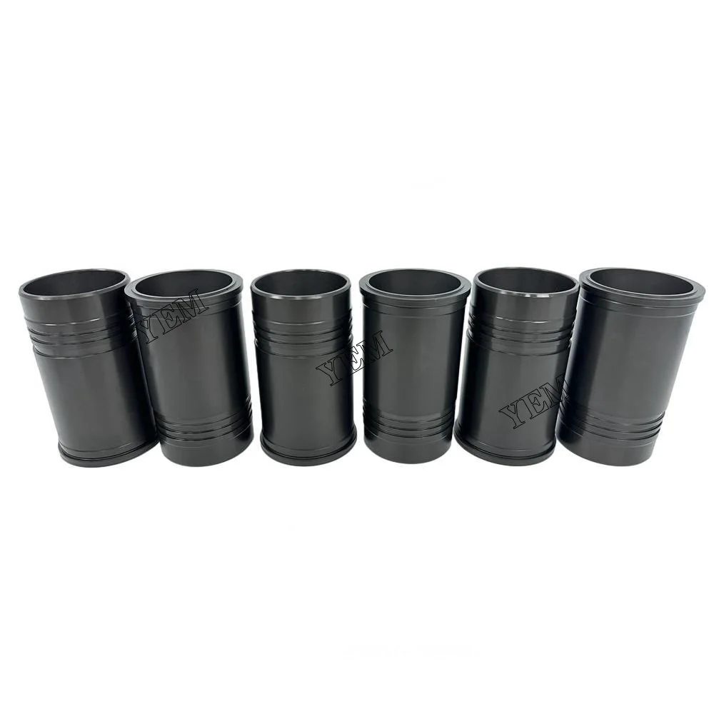 For Komatsu 6D125 Cylinder Liner 6150-21-2221 Engine Rebuild Kit 5