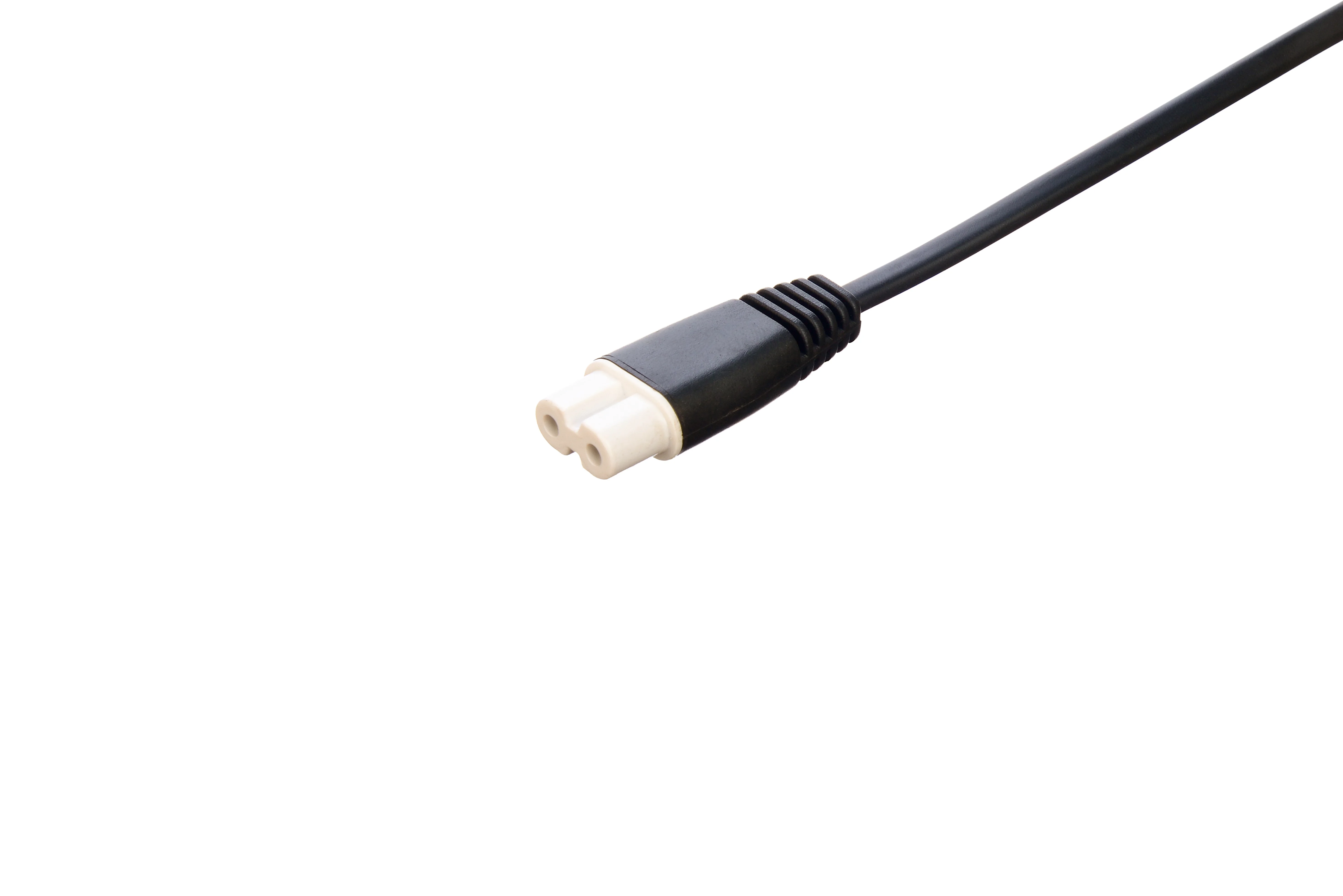 Factory Direct Sale 2.5A 2 Pin Plug Power Cords Black Kettle Plug with Connector or Socket VDE Power Cord for Home Appliances