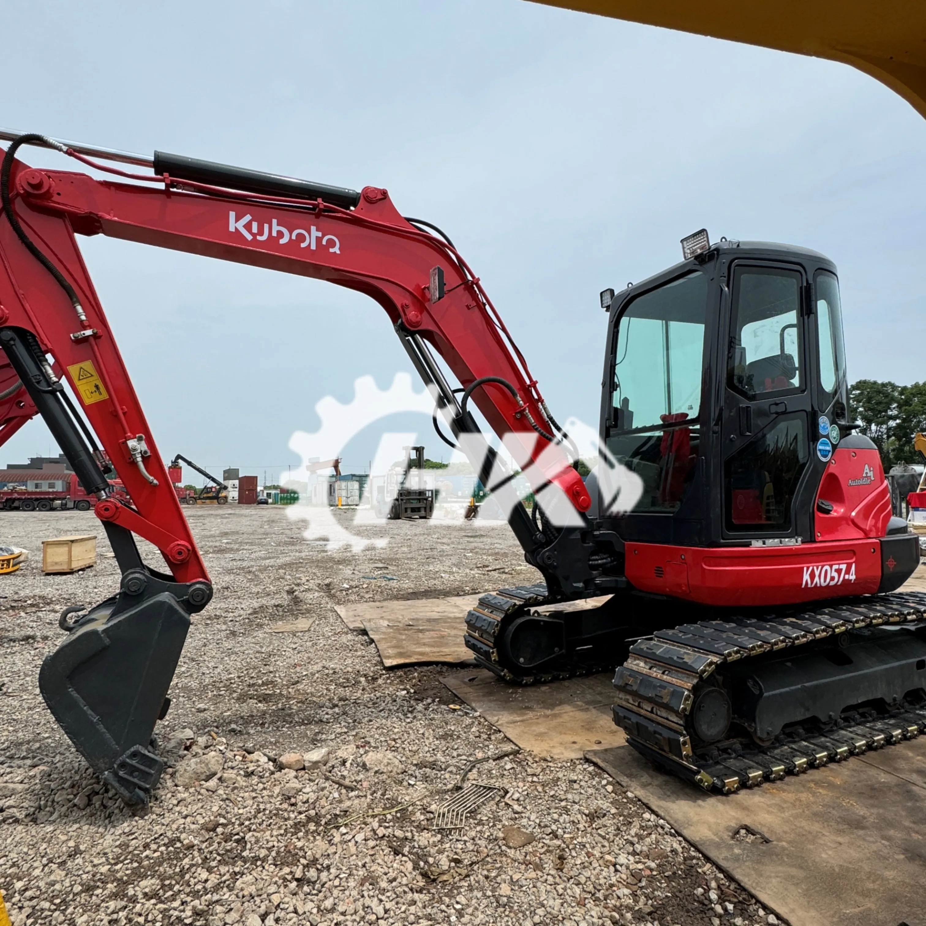 HANG KUI KUBOTA KX057 5.7tons 90%new Original Japanese with EPA,CE Agricultural Used KUBOTA057 Excavator for Digging