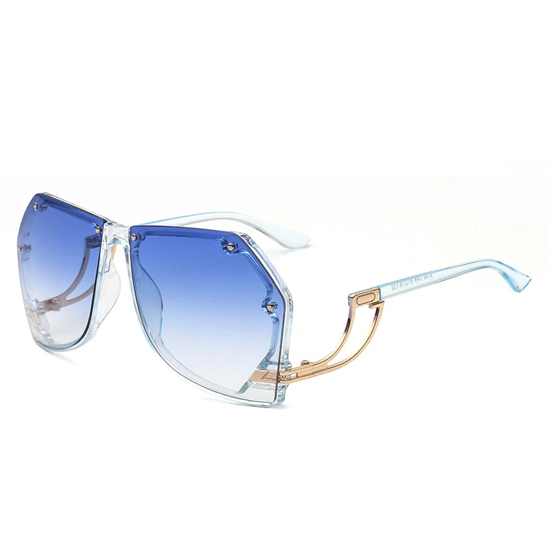 Twooo 2763 New Style Oversized Colors Frame High Quality Metal UV400 Protection PC Lense aperçu 4