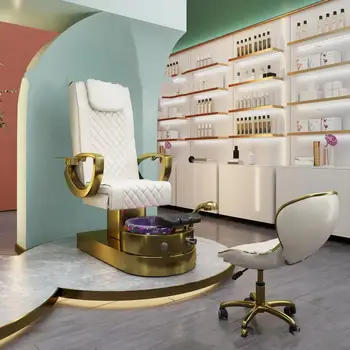 Diant Factory wholesale luxury salon beauty shop foot massage chair with massage audio pedicure chair