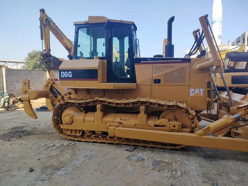 Used CAT D6G Bulldozer Machine Economical D7 D6 D5 D4 Caterpillar Machinery With Engine and Pump Core Components