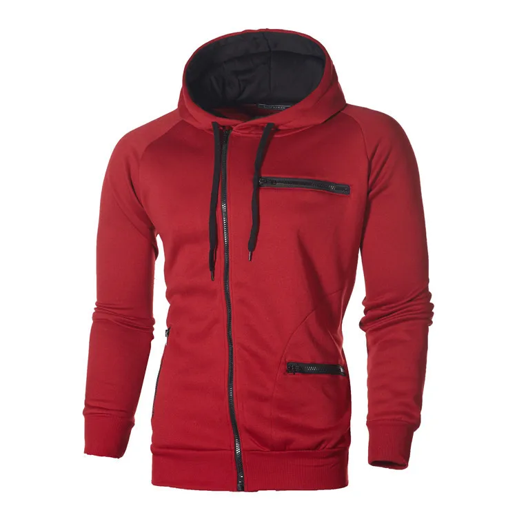 Eco Friendly Men's Hoodie With Two Pockets In White Colour_voghion.com