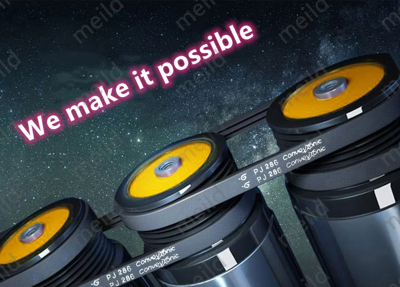 thumbnail image 2 of 240J PJ610 Treadmill Drive Belt - Replacement Rubber Belt For Exercise Equipment & Folding Machines 2 of 10