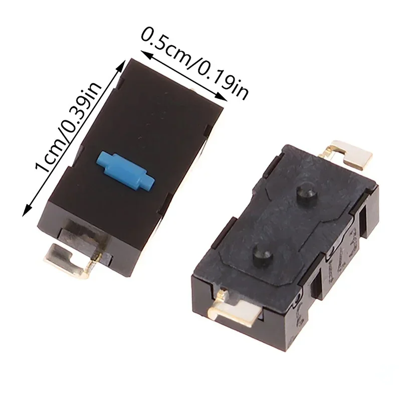 #49 WLMOUSEBXminipro穴あり SoftLilac(omron) OMRON Blue Dots D2LS-21 2 Pin Mouse Micro Switch for MX