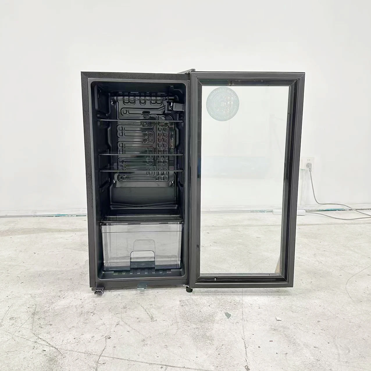ガラスドアホテルミニバー冷蔵庫ファッションデザイン冷凍設備家庭用