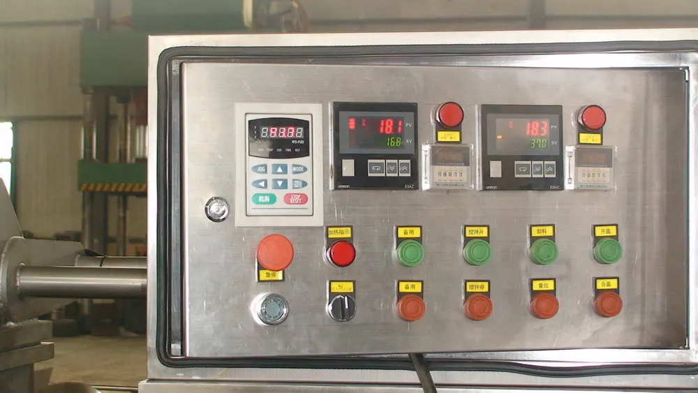 Автоматический вакуумный горшок для сэндвичей с паровым подогревом и перемешиванием горизонтальной