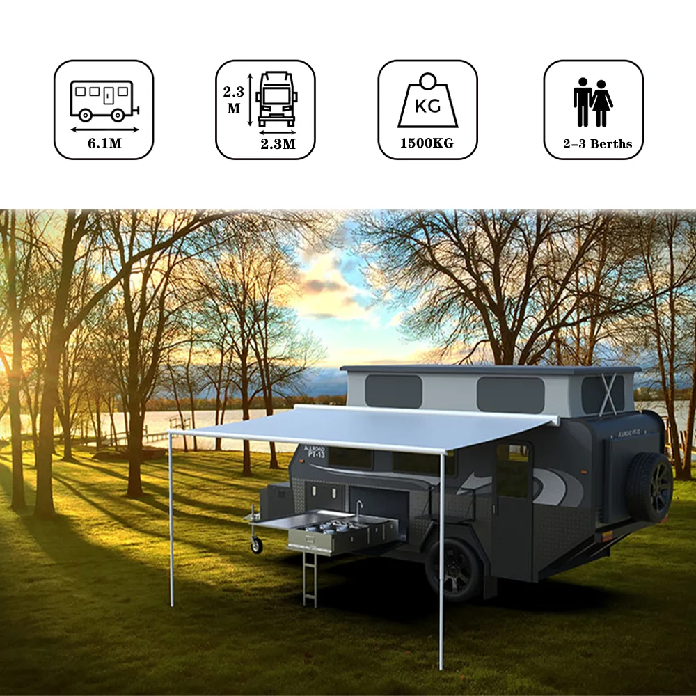 Китайский производитель Allroad, австралийский стандарт, роскошный дом, поп-топ, кемпинг, поп-топ, трейлеры, внедорожники, Австралия