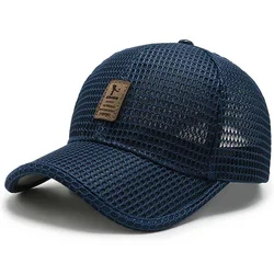 YAMEE Casquette Baseball Homme Femme Été Légère Maille Respirante Anti-Soleil Réglable (56-60 Cm)