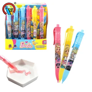 Hot Selling Pen Fruit Flavor Liquid Jelly Jam Candy Dulce China Factory Supply