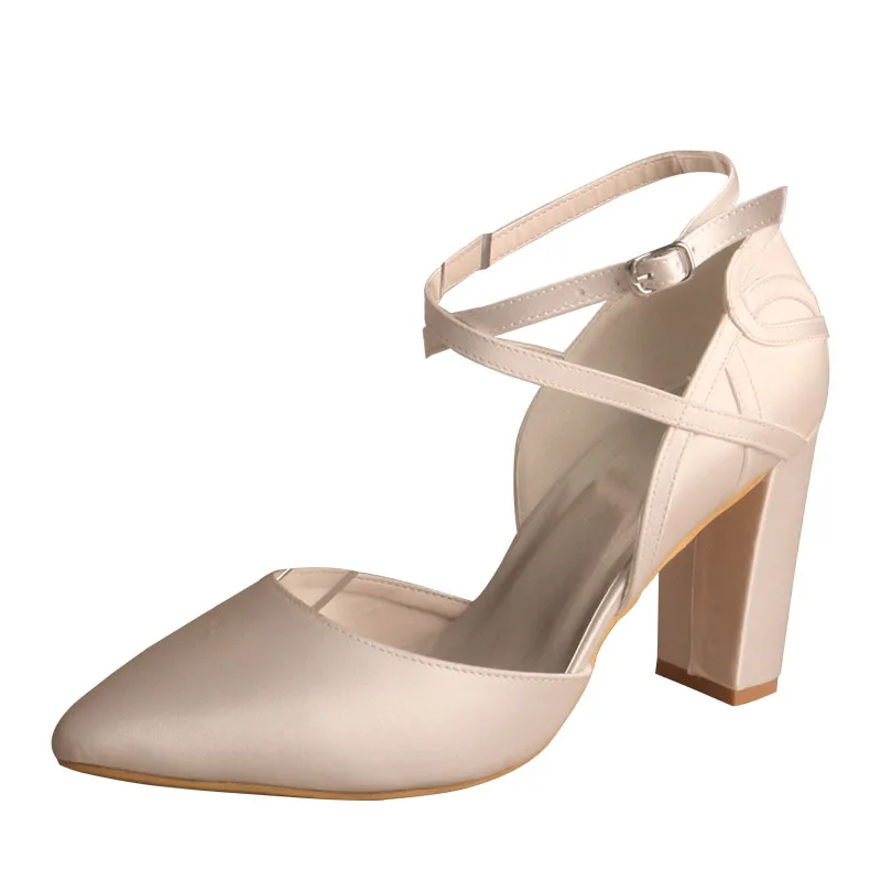 URBAN S SALON Zapatos de tacón medio BLANCOS – miMaO ShopOnline
