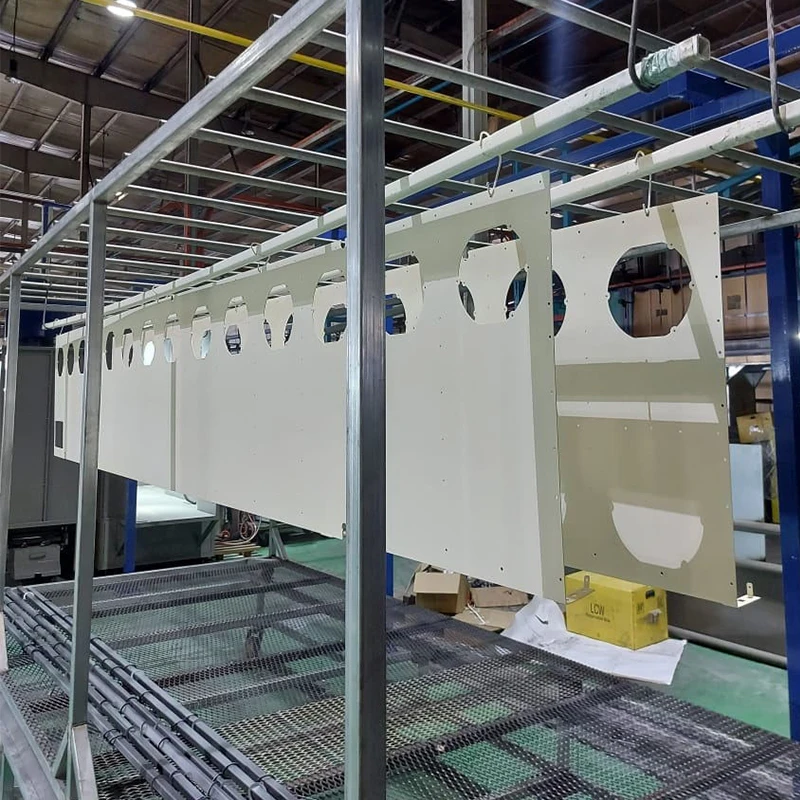 Customized Manual Painting Production Powder Coating Line
