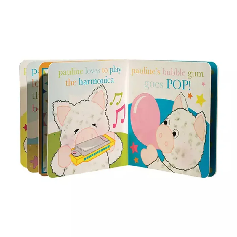 China Publishing House Cheap Printed Books Full Color Hardcover Perfect Binding Children's Board Book Printing factory