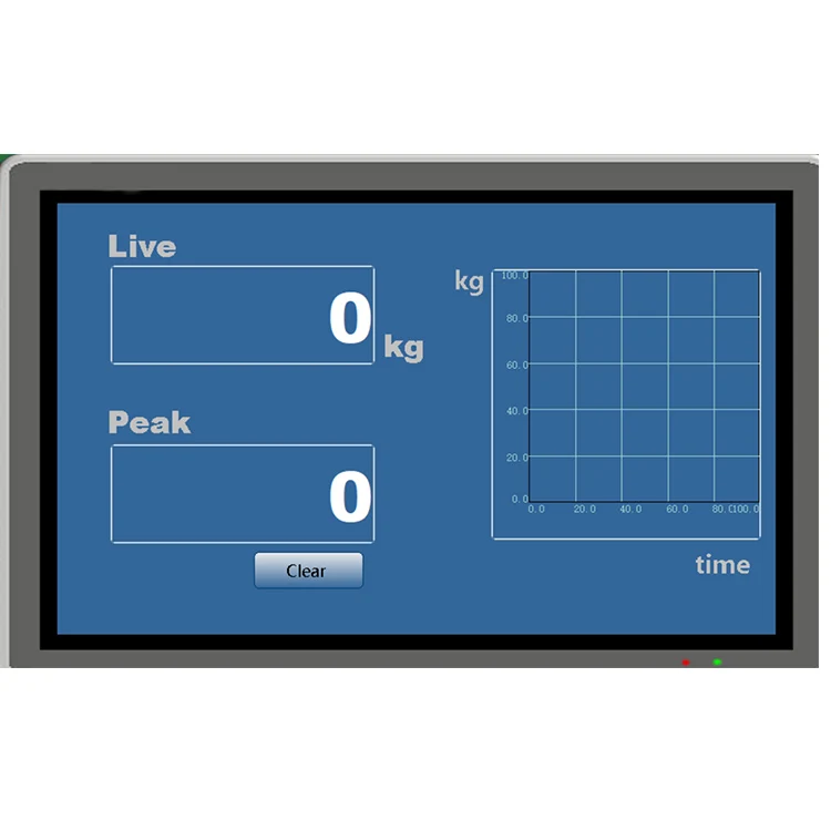 Digital Load Cell Readout - Peak Load Recording Tester