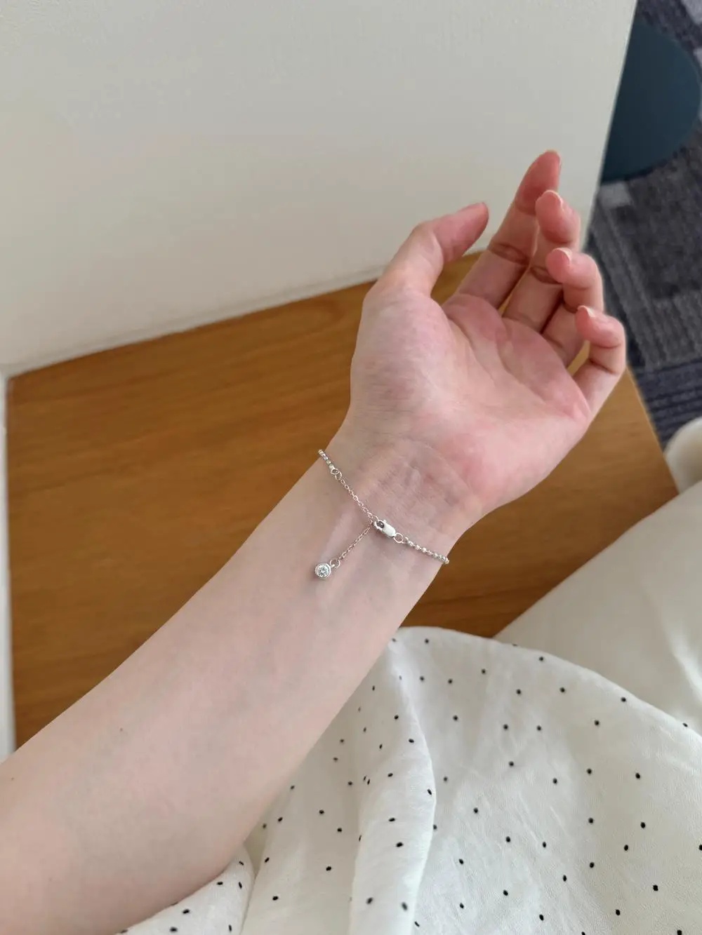 KAKODIY luxury rose gold bead chain women's bracelet 925 sterling silver jewelry zircon bracelet detail 8
