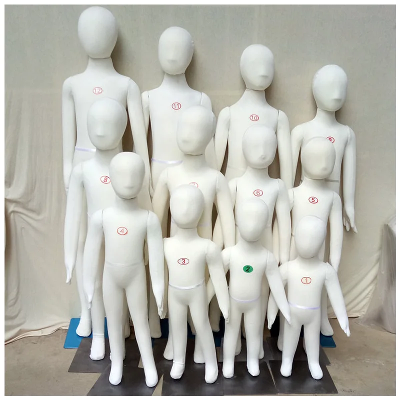 50″ H Soft-Bendable Kid Mannequin 9-10 Years Old (RPFK-5