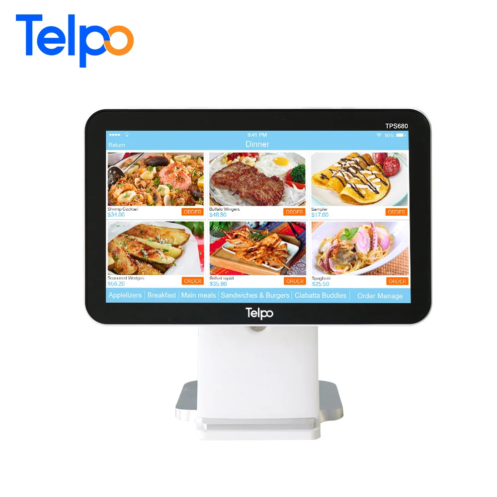 C15 15.6-inch retail countertop shop billing computer all-in-one pos with touch screen