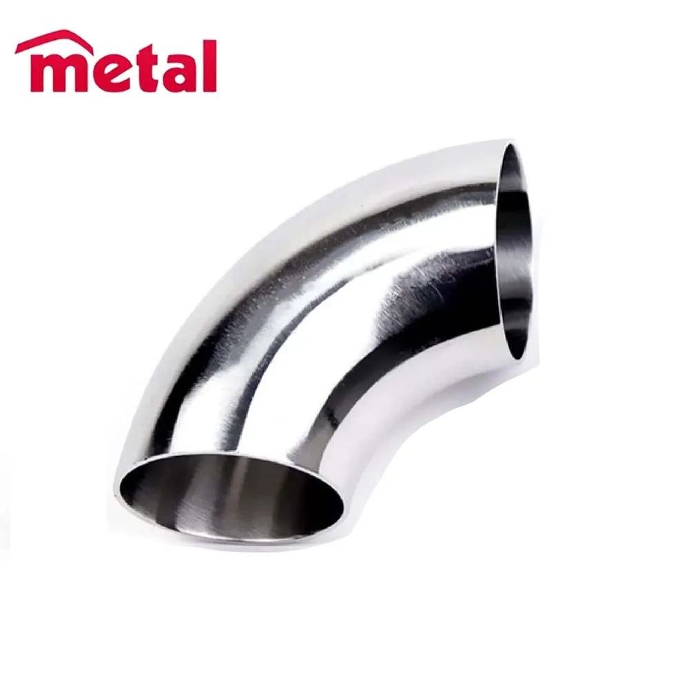 Free samples from China factory High Quality  Handrail Fittings 90 Degree Elbow Pipe Connector Stainless Steel Elbow