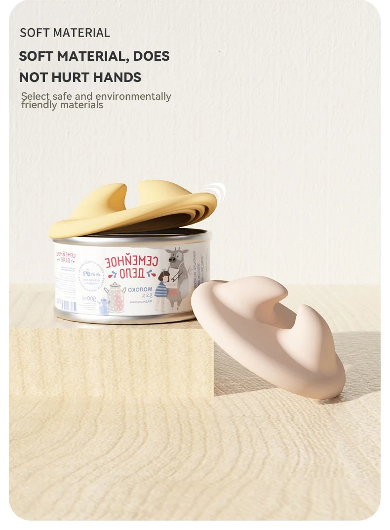 Pet Cat Can Seal Cover Dog Cat Can Opener Scoop Jar Seal Fresh-keeping Silicone Can Lid factory