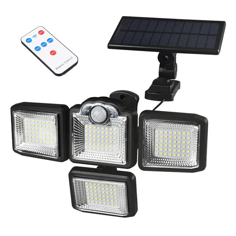 fixtures outdoor wall mounted lamp black garden energy saving waterproof ip65 motion sensor solar wall garden lights