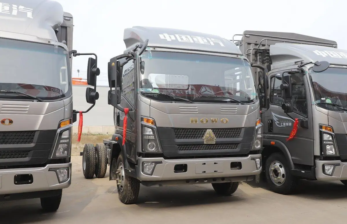 2024 Howo 4.2 m 151 HP 3280 Wheelbase Single-row 4X2 Sinotruck Light Cargo Truck in China for Transporting