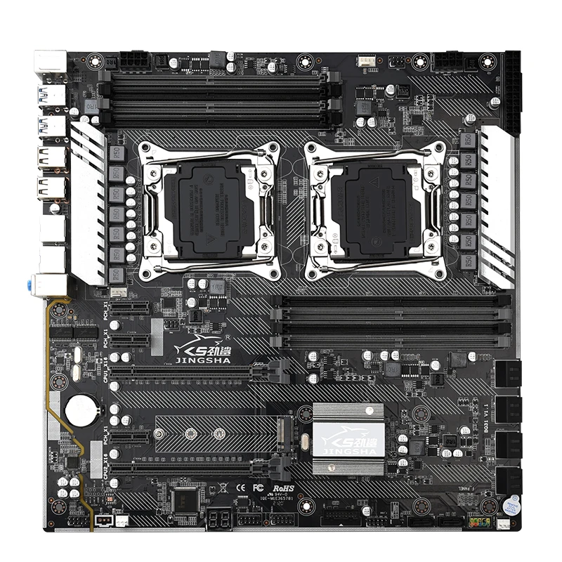 Fast Delivery X99 Dual CPU Motherboard Socket LGA2011 DDR4 Cpu Gaming ATX Motherboard