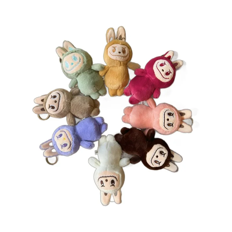 新しいLabu Labubumonsterウサギぬいぐるみ小さなジュエリー